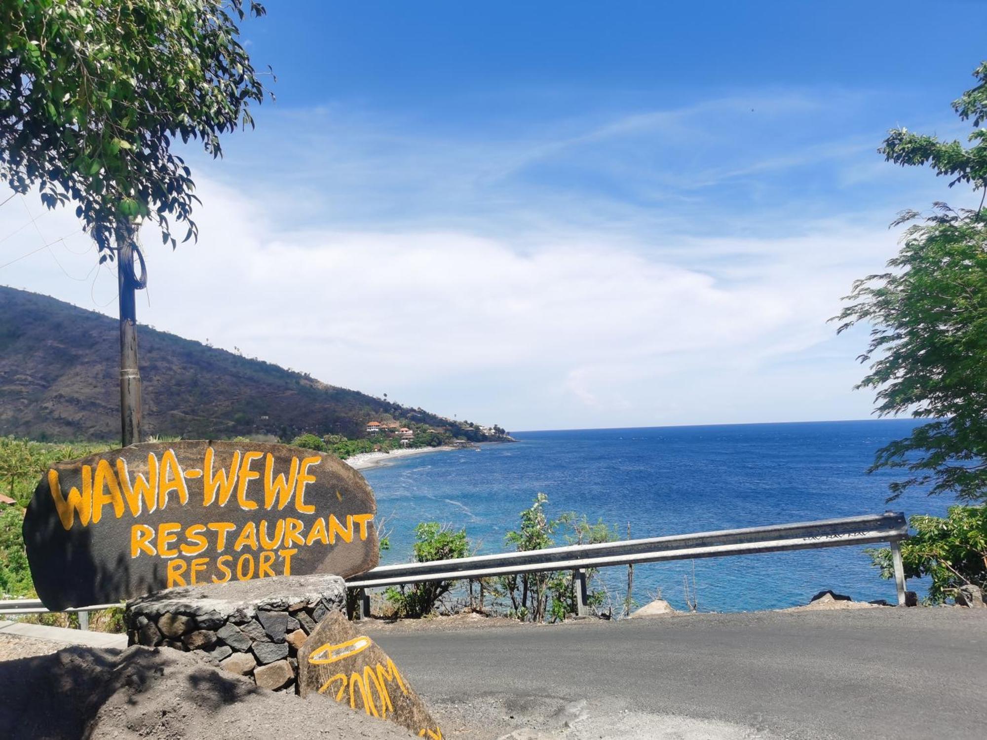 Wawa Wewe Rock Otel Amed Dış mekan fotoğraf